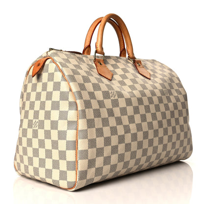 Louis Vuitton Damier Azur Speedy 35 3 of 19