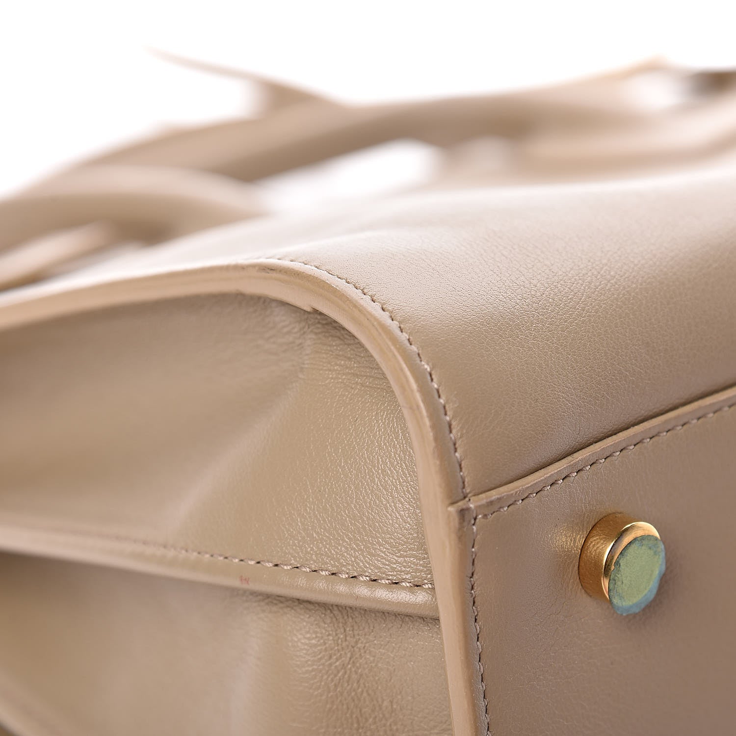 Saint Laurent Calfskin Small Sac De Jour Beige 18 of 18