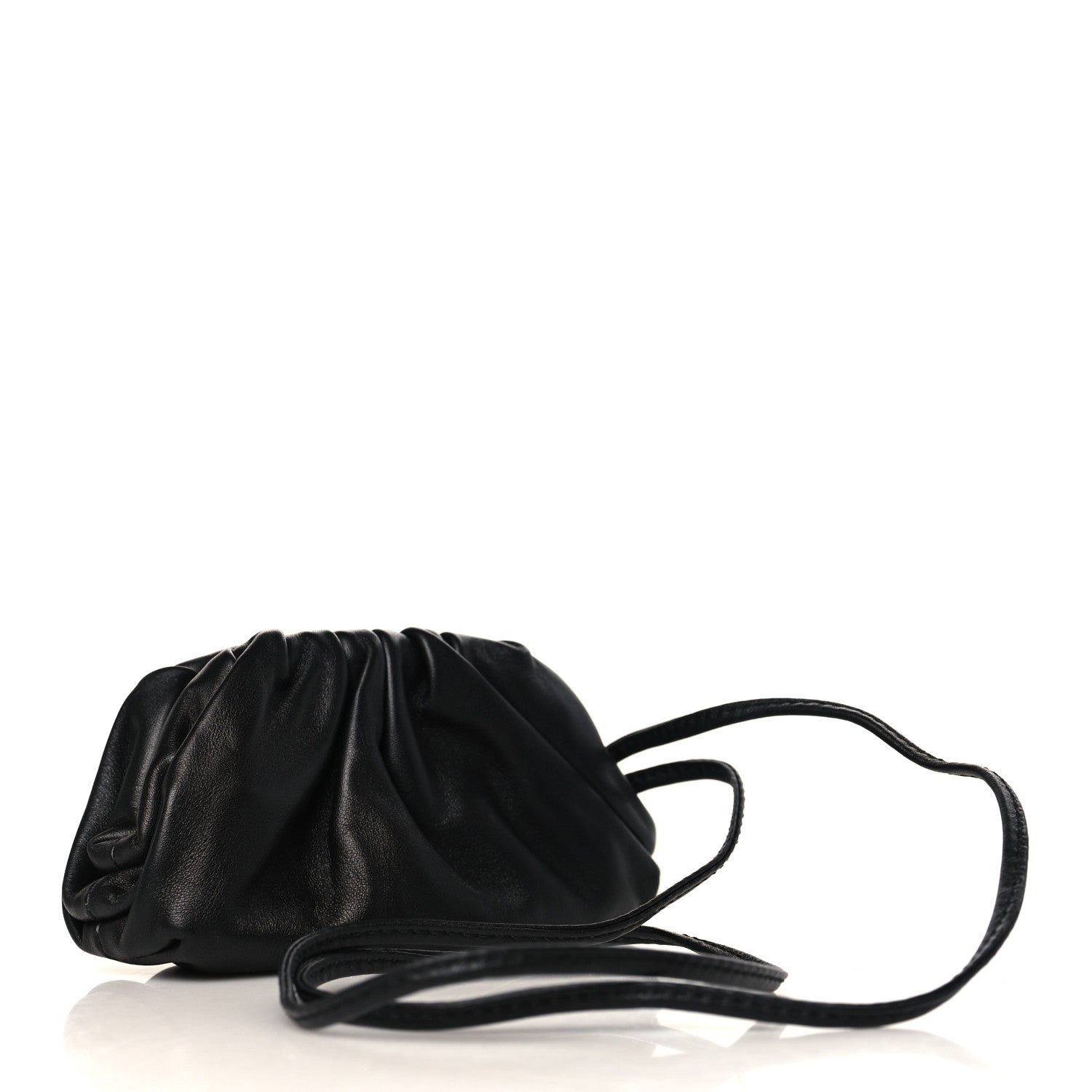 Bottega Veneta Butter Calfskin Coin Purse Black 3 of 8