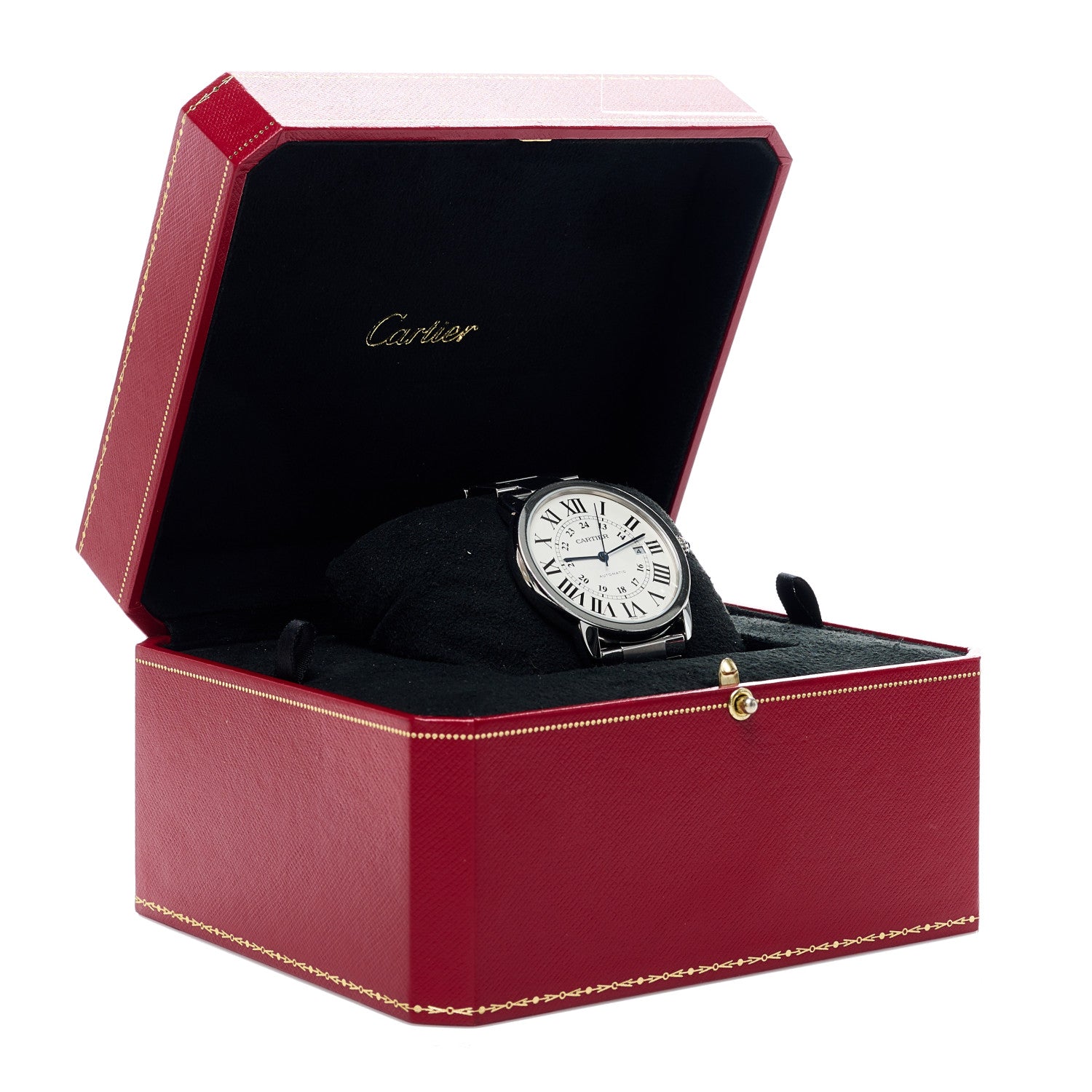 Cartier Stainless Steel 42mm Ronde Solo Automatic Watch 5 of 5