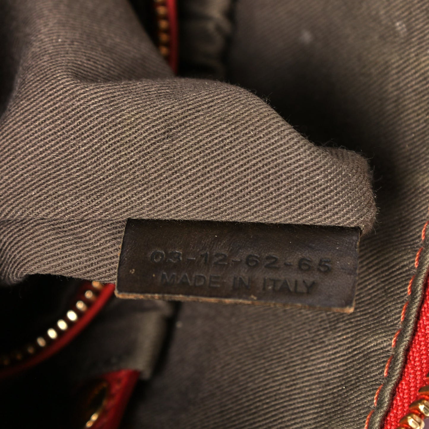 Calfskin Medium Marcie Satchel Peony Red