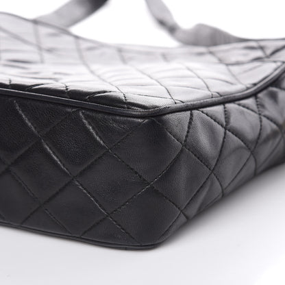 Chanel Lambskin Quilted CC Tassel Camera Case Black 11 of 13