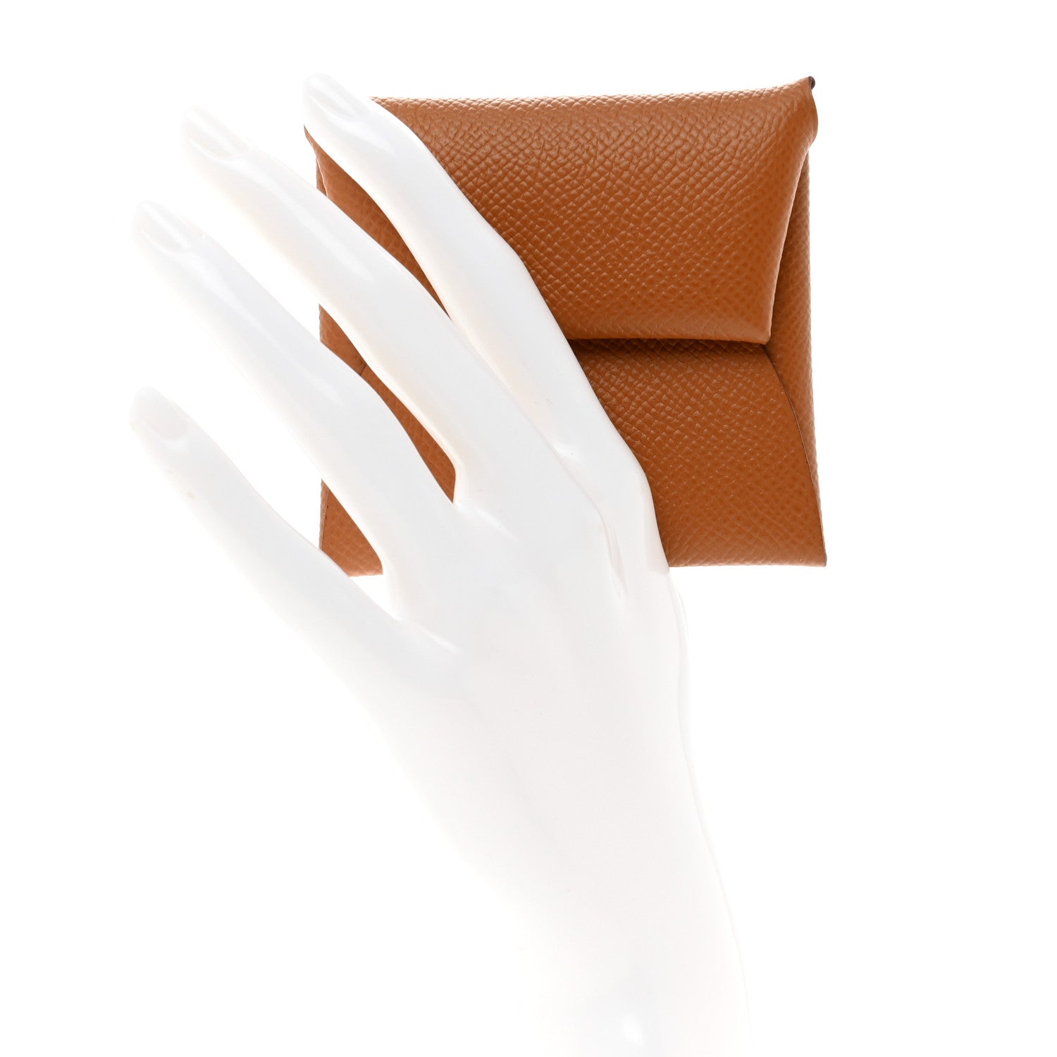 Hermes Epsom Bastia Coin Purse Gold 2 of 7