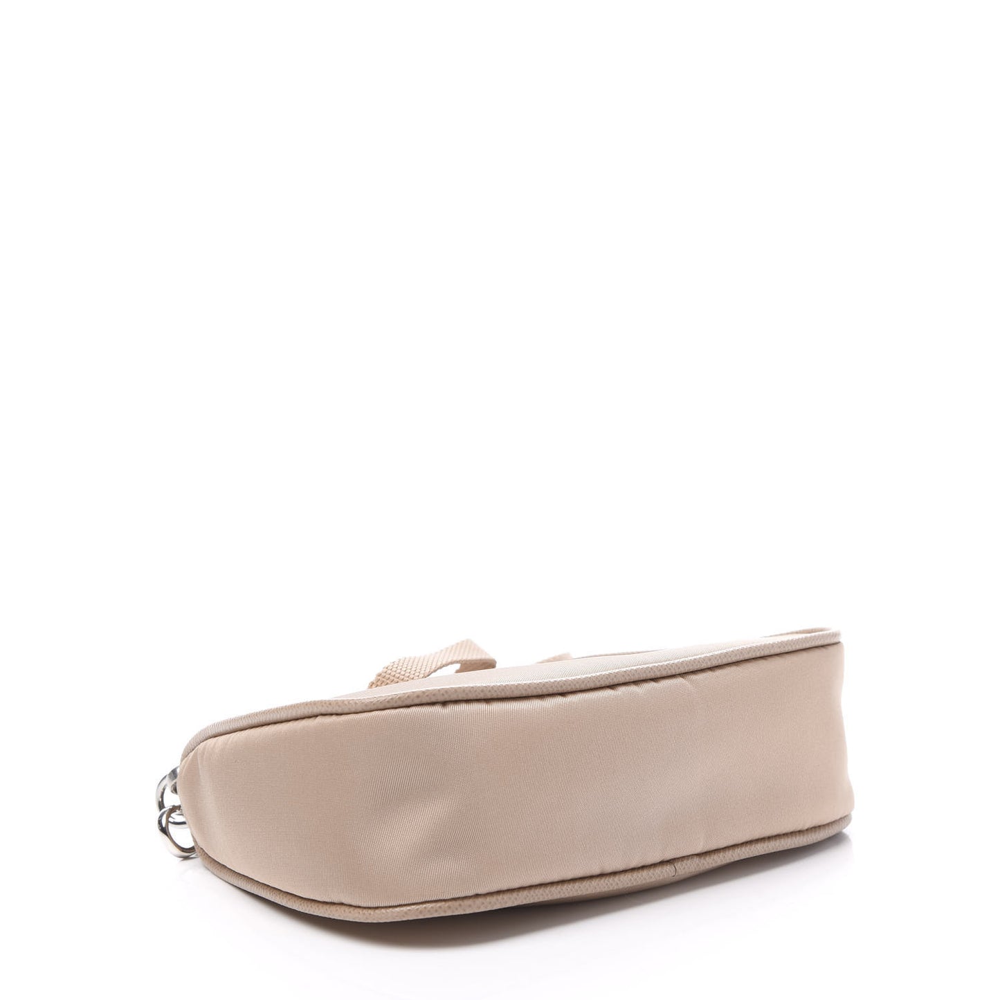Tessuto Nylon Saffiano Mini Re-Edition 2000 Shoulder Bag Cammeo