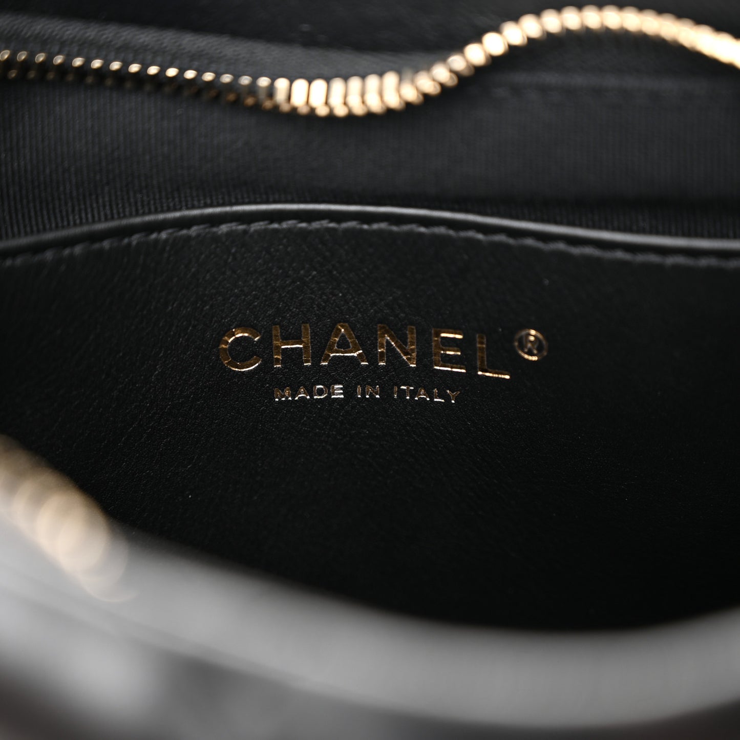 Lambskin Quilted Hobo Black
