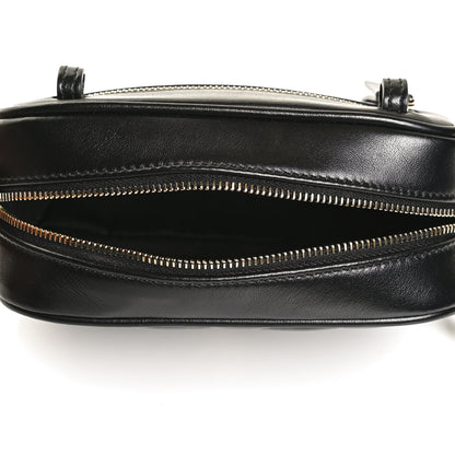 Saint Laurent Calfskin Matelasse Monogram Lou Belt Bag Black 5 of 12
