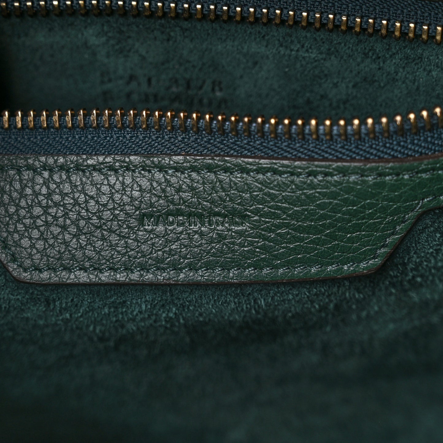 Drummed Calfskin Micro Luggage Amazone