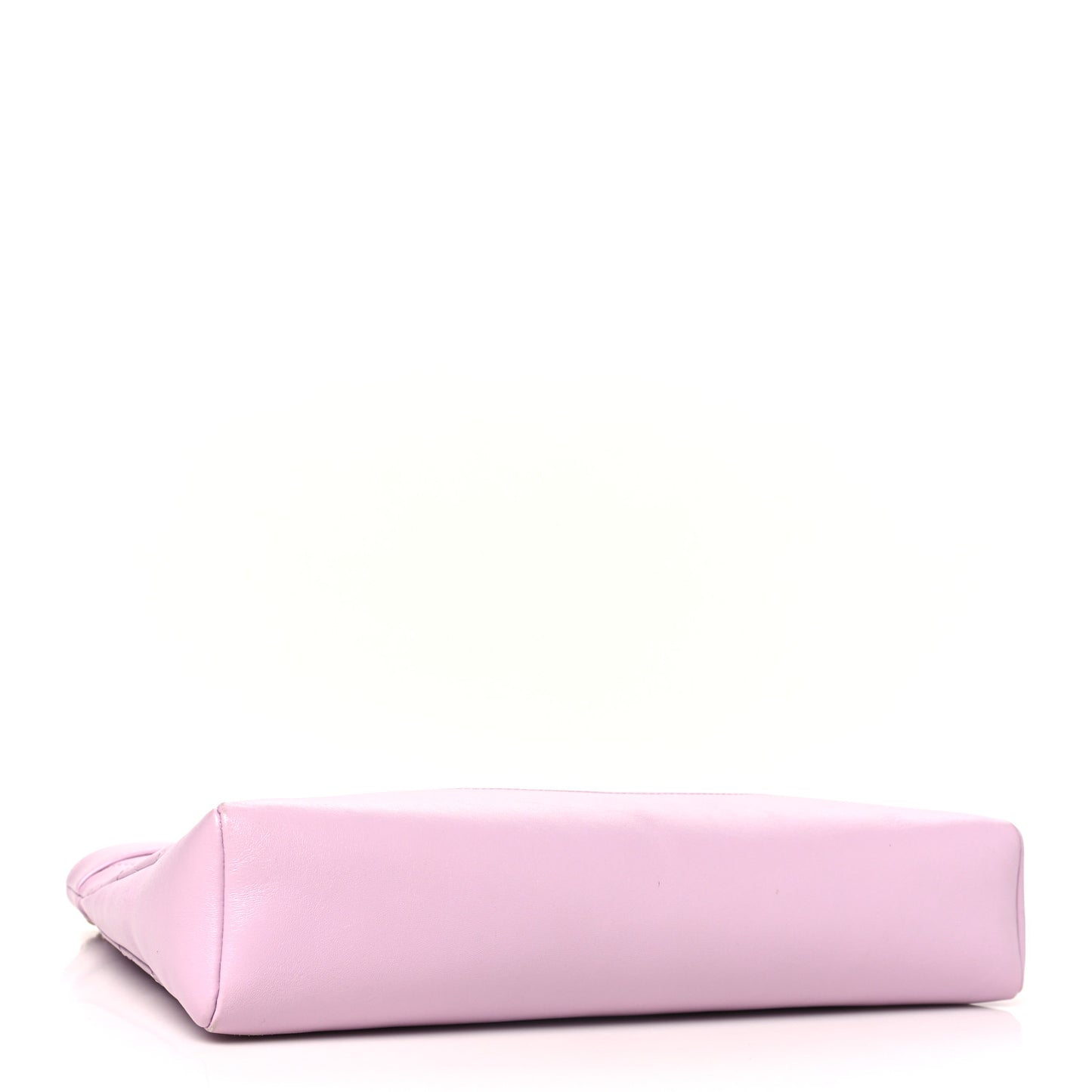 Shiny Lambskin Quilted 31 Shopping Bag Light Purple