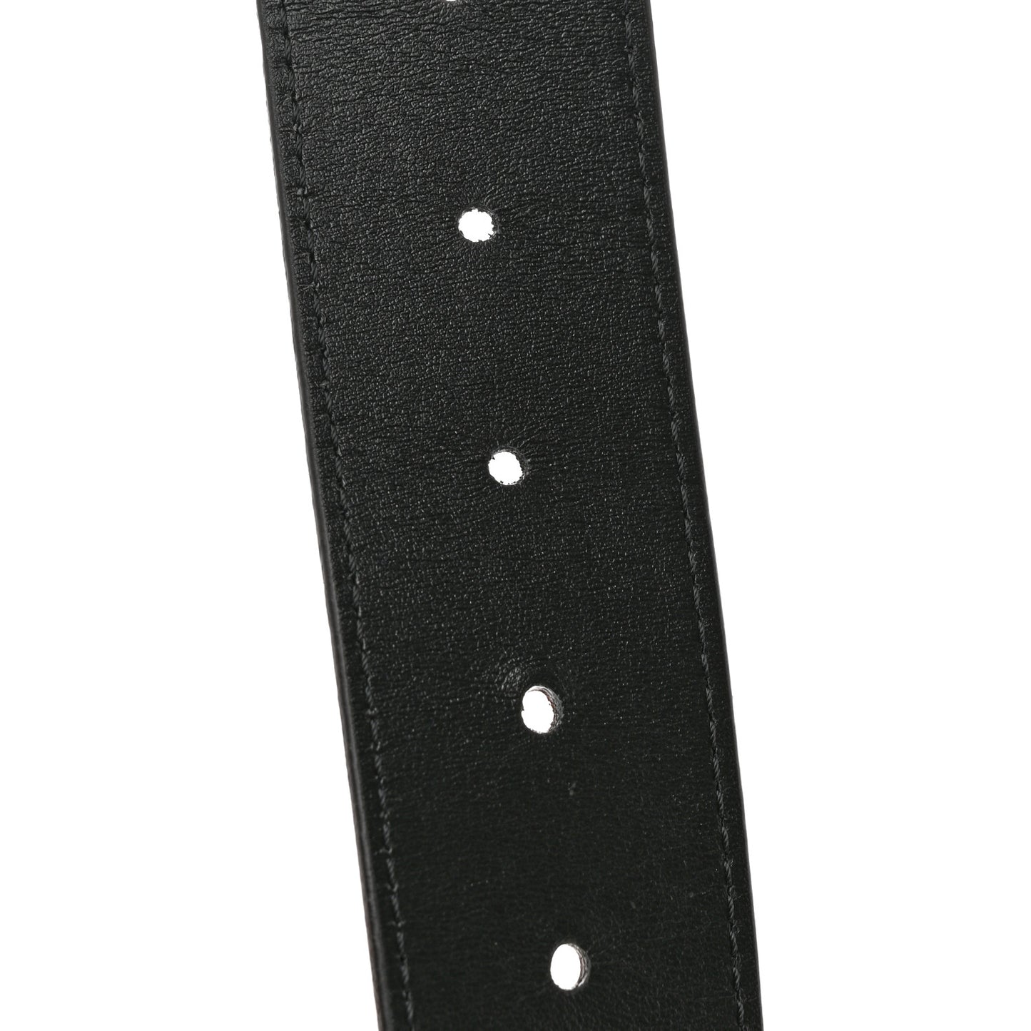 Calfskin 40mm LV Initiales Reversible Belt Dark 90 36 Dark Brown Black