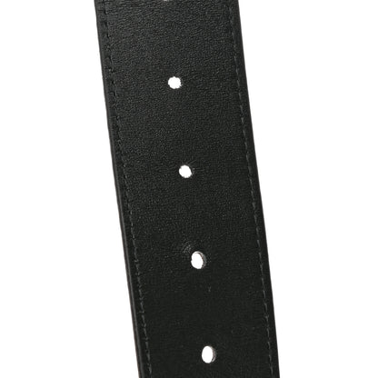 Louis Vuitton Calfskin 40mm LV Initiales Reversible Belt Dark 90 36 Dark Brown Black 6 of 9