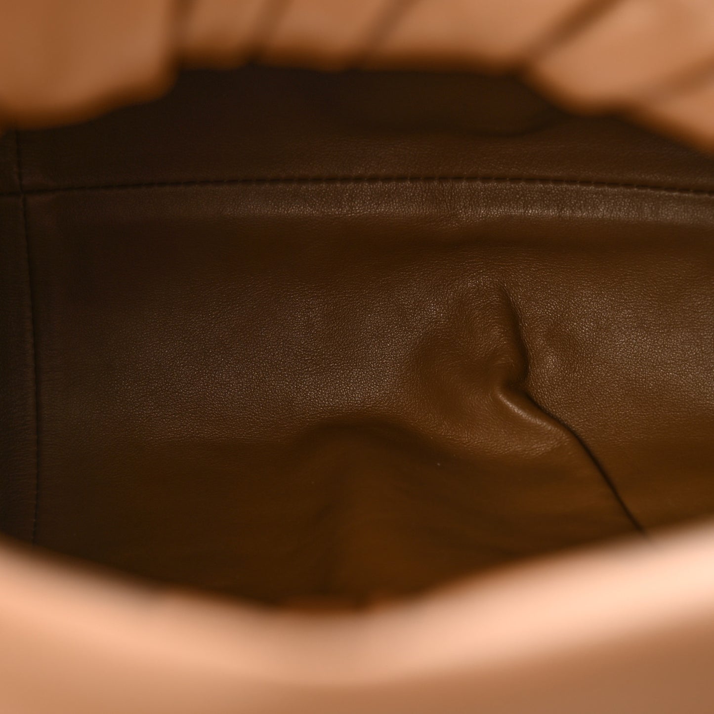 Smooth Butter Calfskin Small The Shoulder Pouch Moutarde