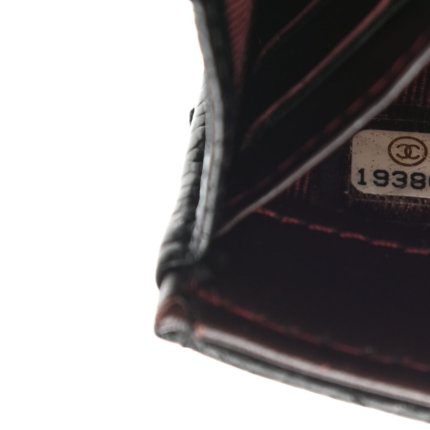 Caviar Quilted Large Gusset Flap Wallet Black