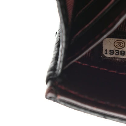 Chanel Caviar Quilted Large Gusset Flap Wallet Black 8 of 14