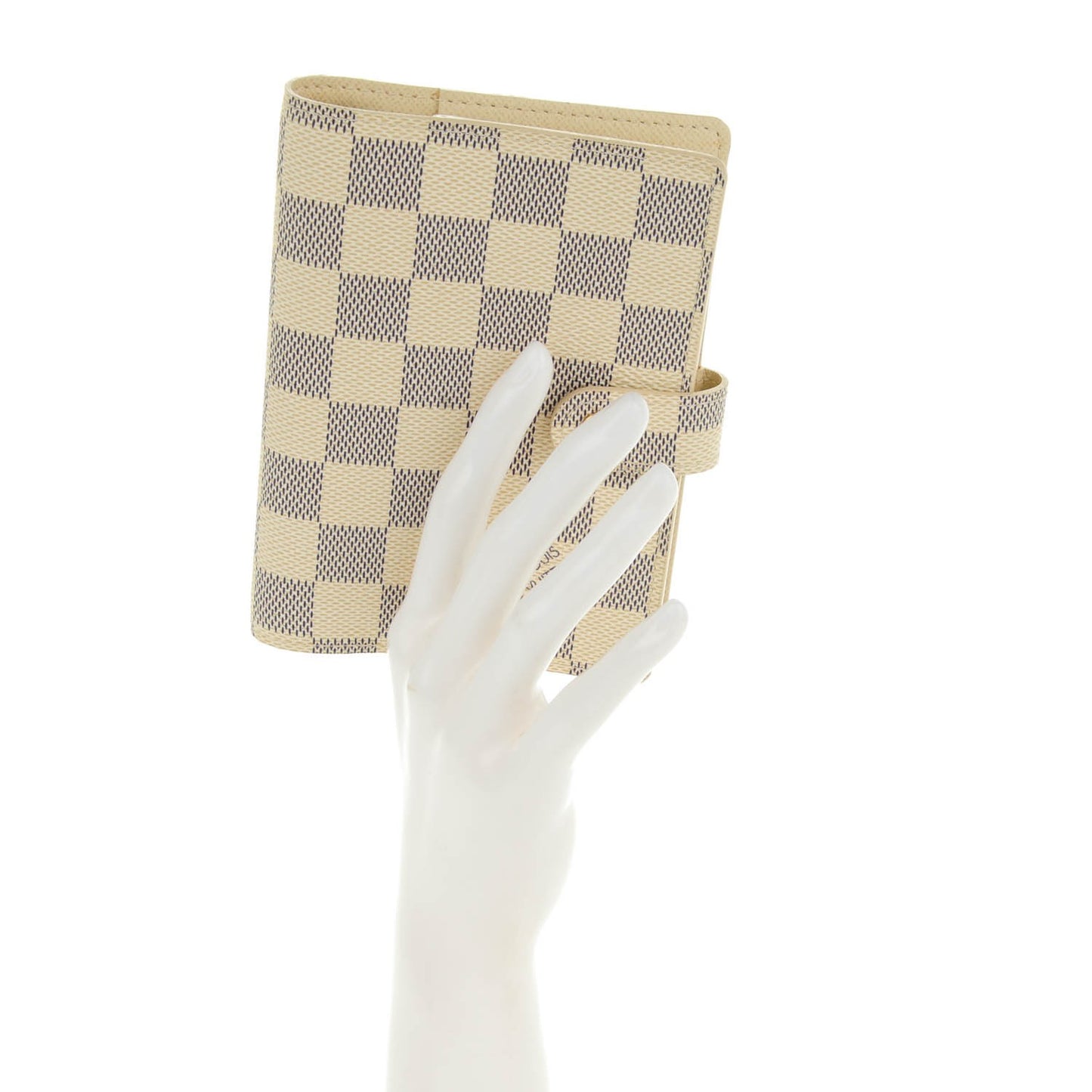 Damier Azur Small Ring Agenda Cover