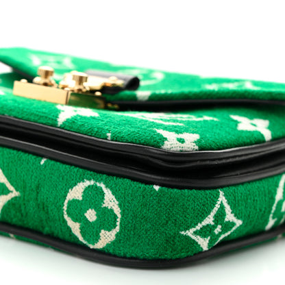 Louis Vuitton Monogram Jacquard Velvet Micro Metis Green 9 of 10