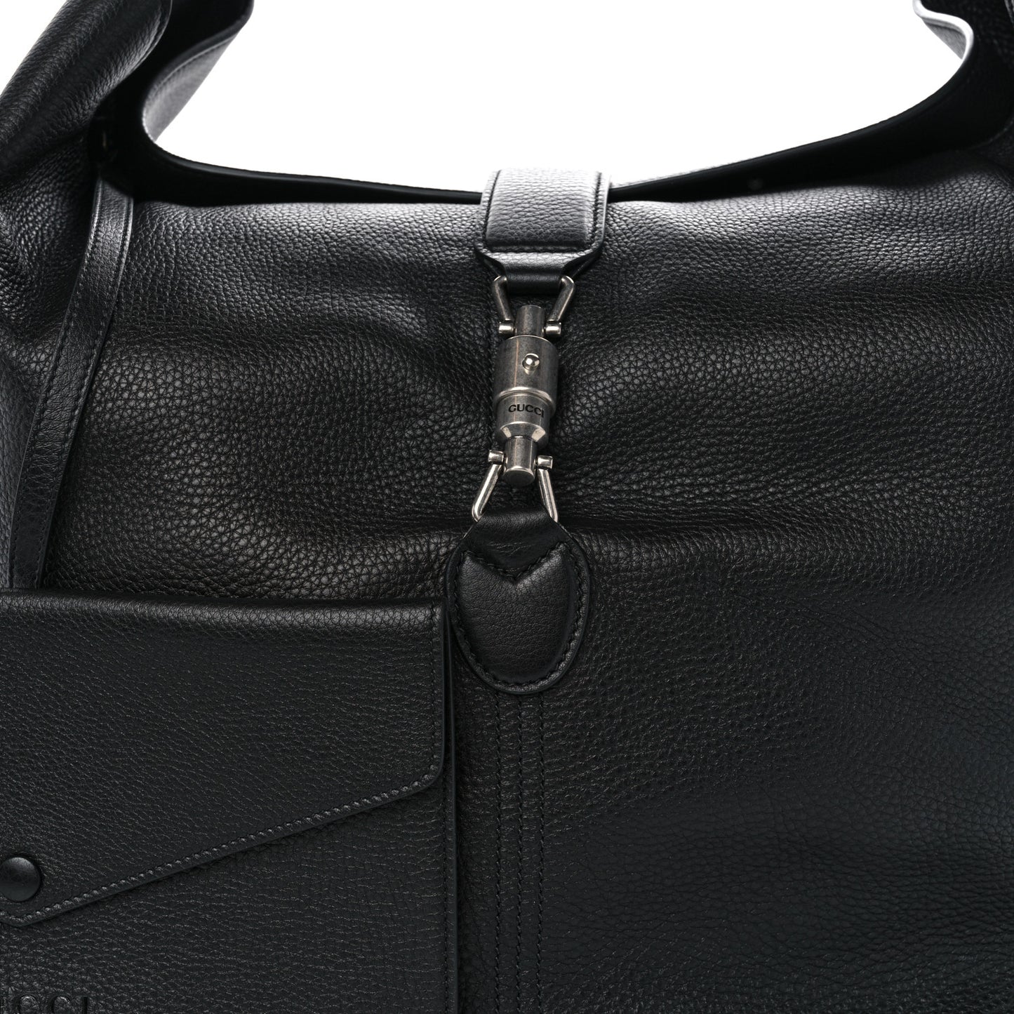 Amour Grane Calfskin Medium Jackie 1961 Crossbody Bag Black