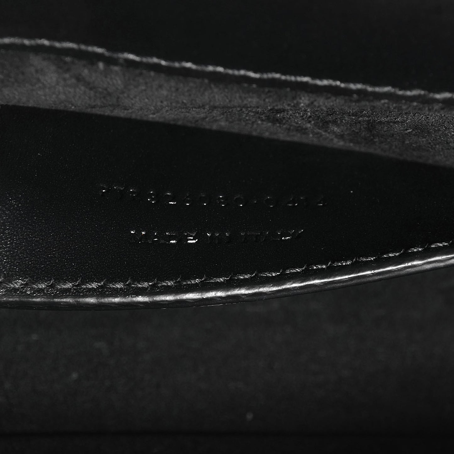 Calfskin Classic Monogram Tassel Clutch Black