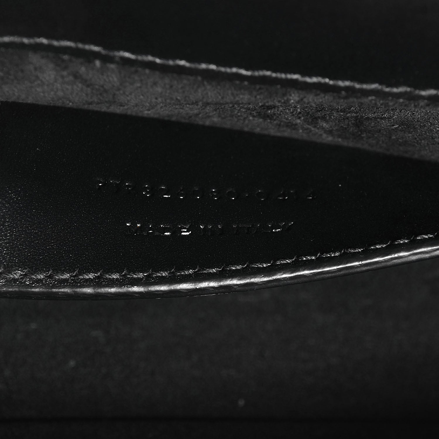 Saint Laurent Calfskin Classic Monogram Tassel Clutch Black 10 of 11