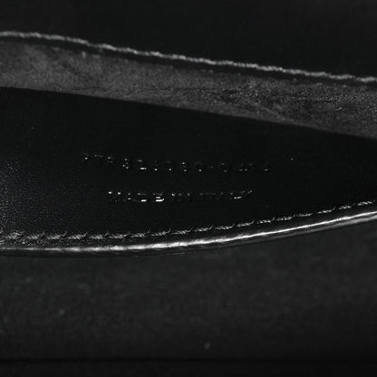 Saint Laurent Calfskin Classic Monogram Tassel Clutch Black 10 of 11