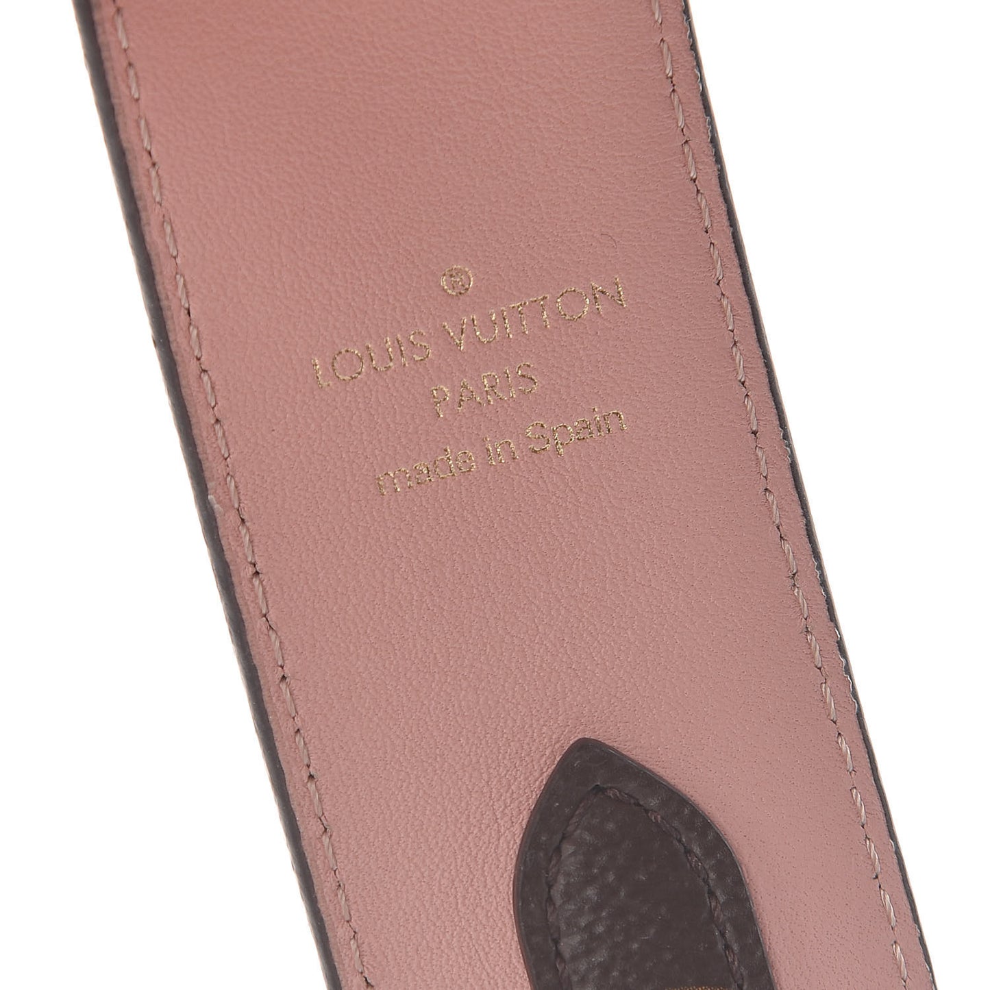 Monogram Bandouliere Shoulder Strap Rose Poudre