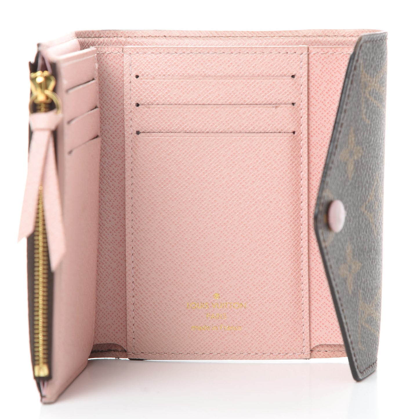 Monogram Victorine Wallet Rose Ballerine