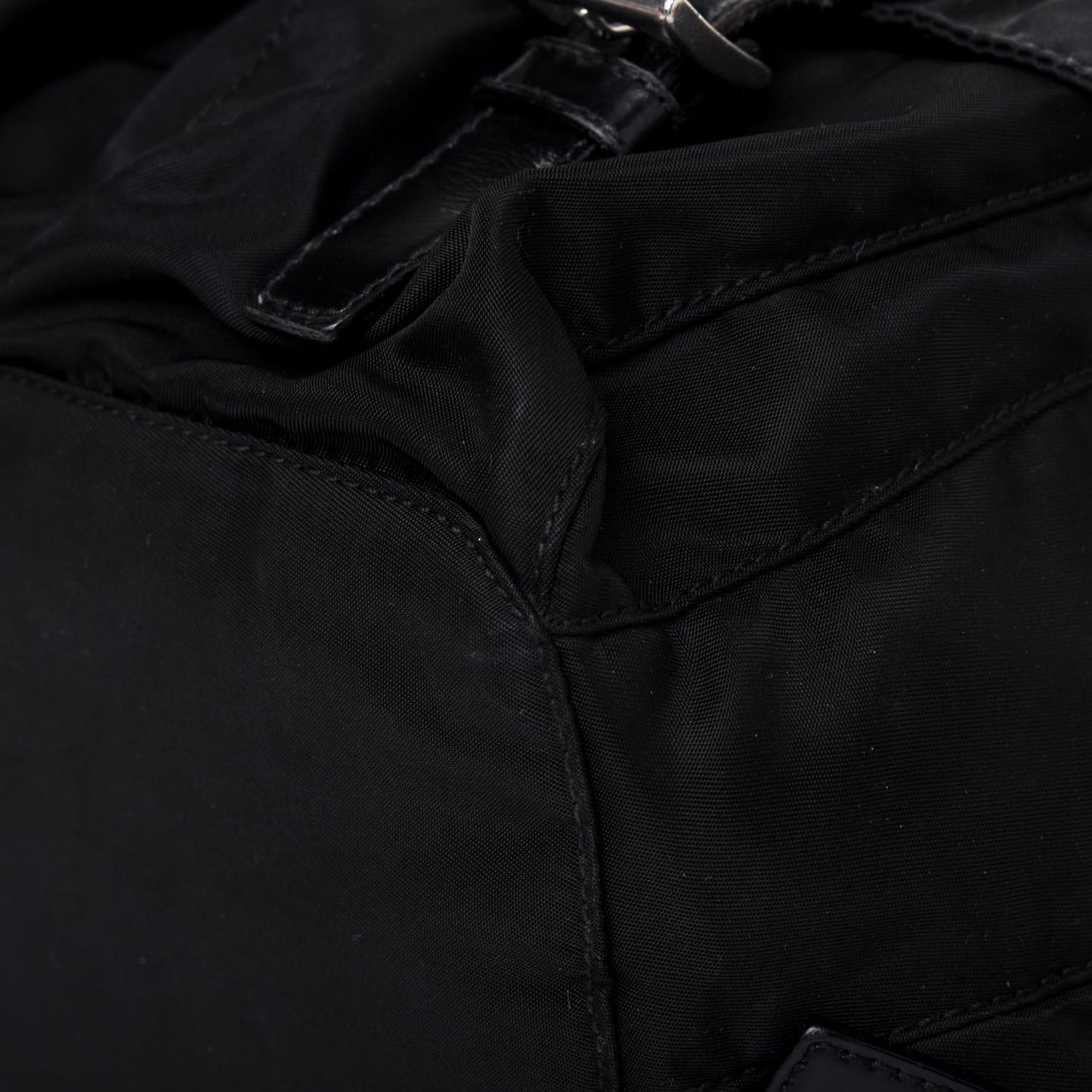 Tessuto Nylon Vela Small Backpack Black