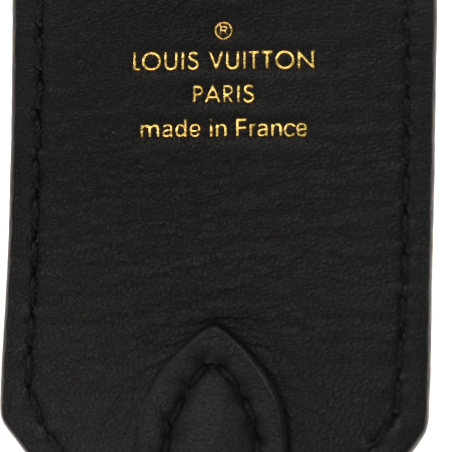 Louis Vuitton Monogram Bandouliere Shoulder Strap XL Black 3 of 5