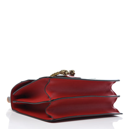 Gucci Calfskin Bamboo Web Medium Dionysus Top Handle Bag Red White Blue 5 of 8