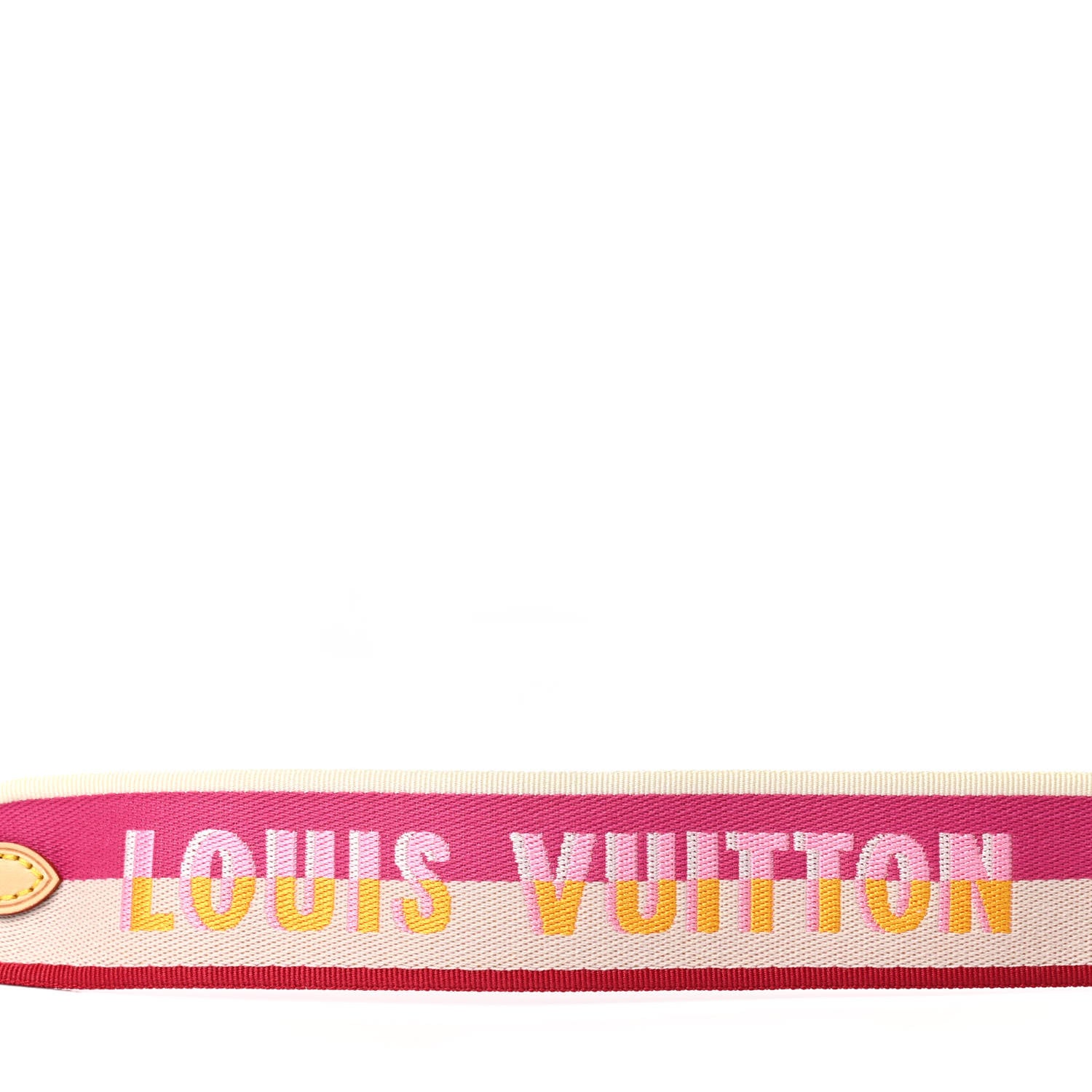 Louis Vuitton Jacquard Speedy Bandouliere 20 Shoulder Strap Fuchsia 3 of 4