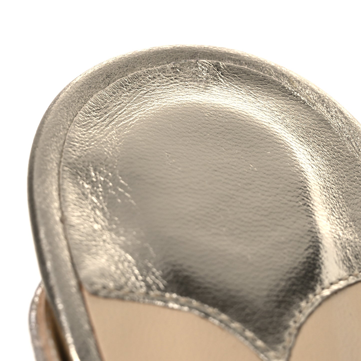 Diamond Glitter Fabric Crystal Bing 100 Pumps 37.5 Champagne