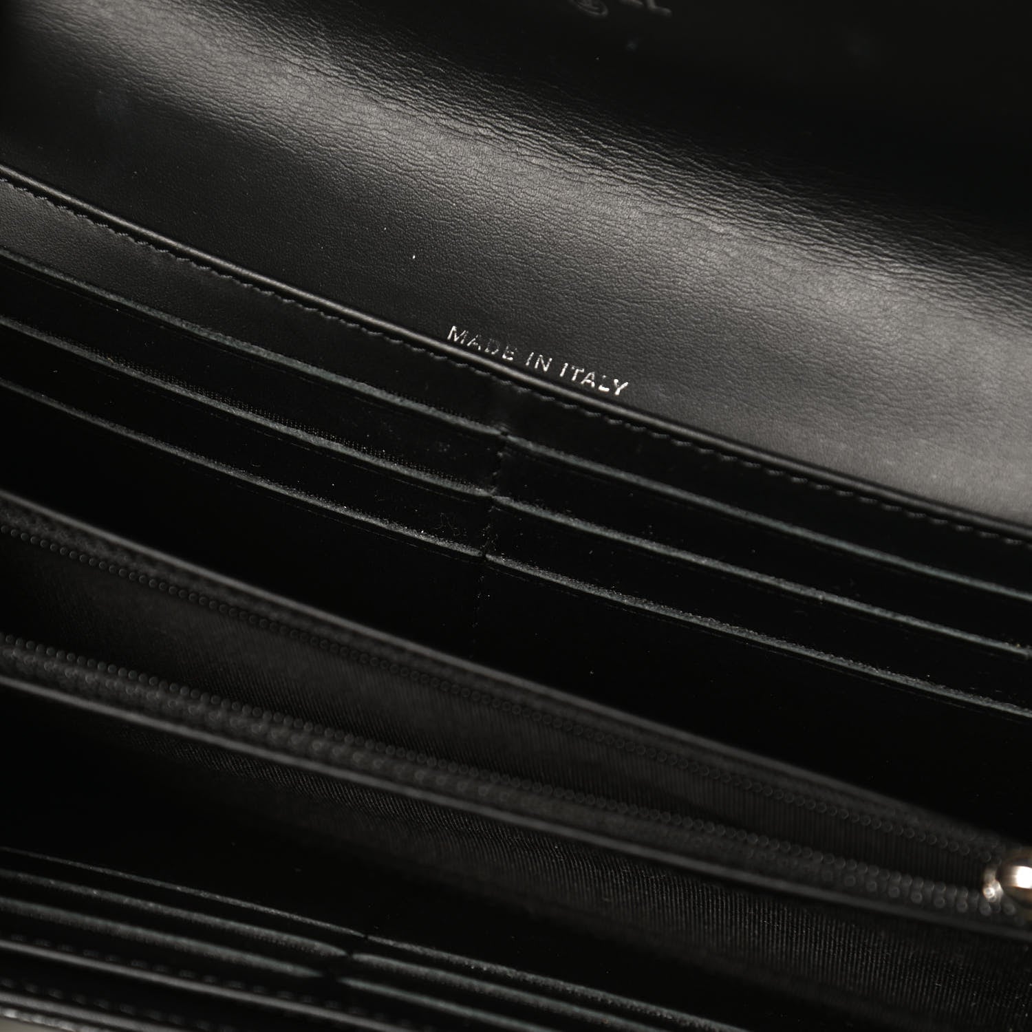 Chanel Caviar Timeless CC Large Gusset Flap Wallet Black 11 of 12
