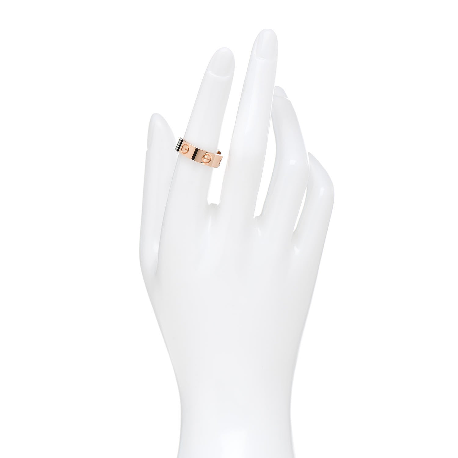 Cartier 18K Pink Gold 5.5mm LOVE Ring 52 6 2 of 5
