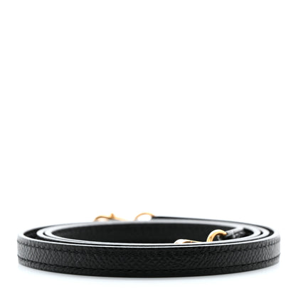 Hermes Epsom Mini Kelly Shoulder Strap Black 2 of 5