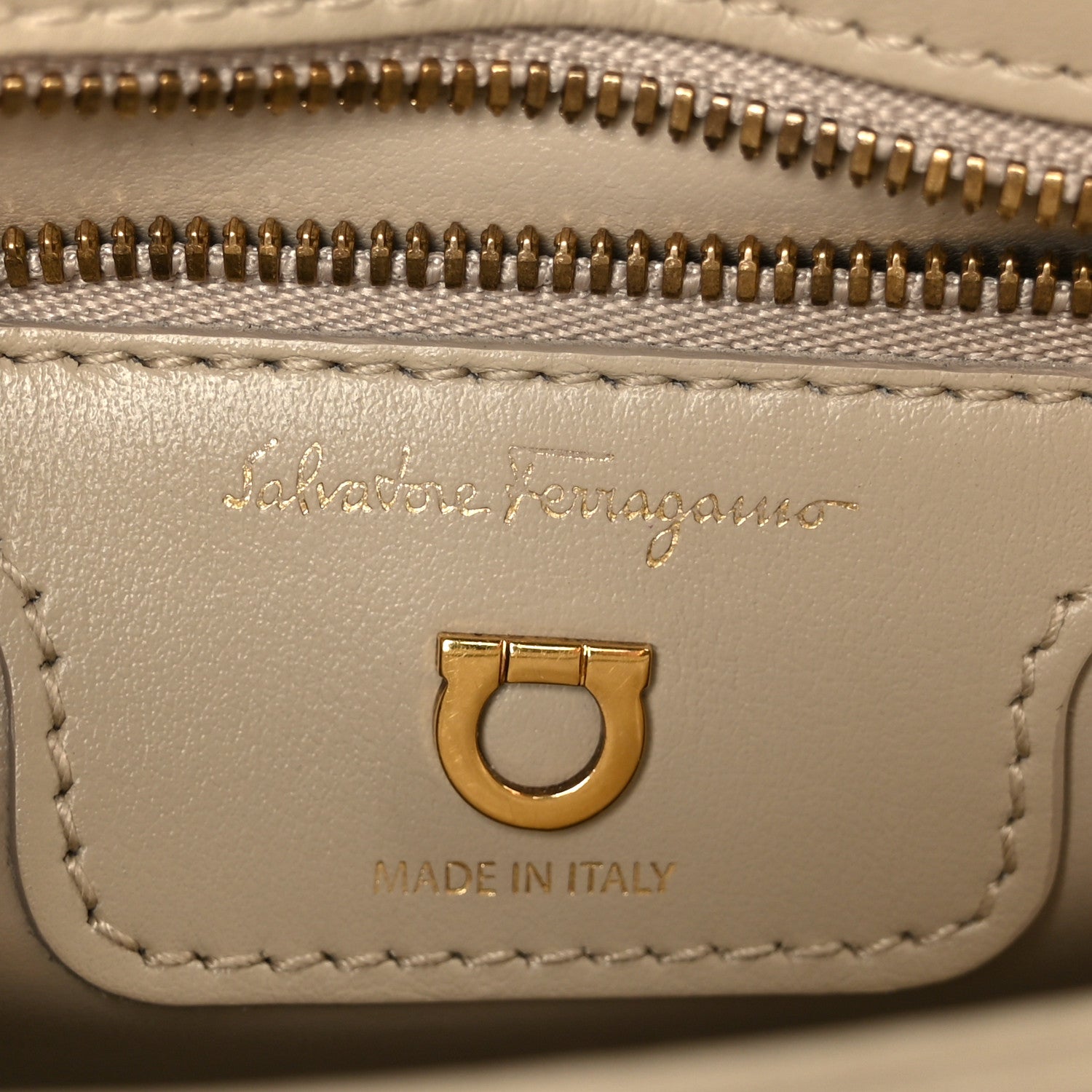 Salvatore Ferragamo Calfskin Quilted Gancini Flap Bag Peony 6 of 12