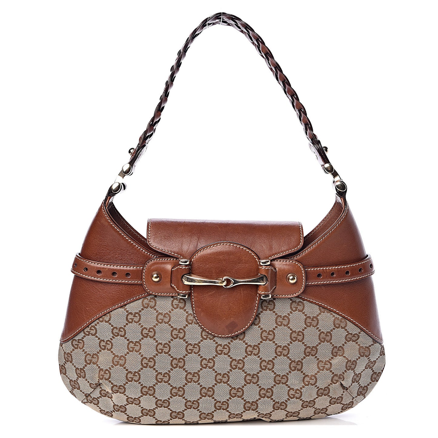 Monogram Pelham Shoulder Bag Brown