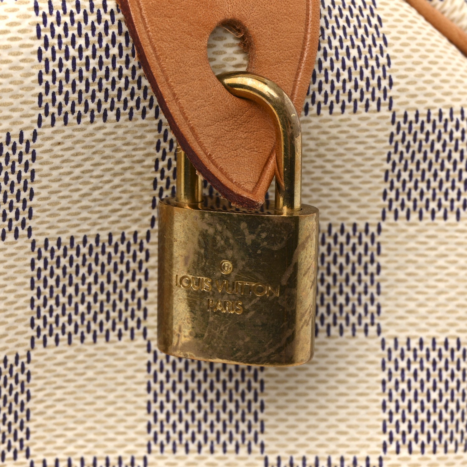 Louis Vuitton Damier Azur Speedy 35 11 of 13