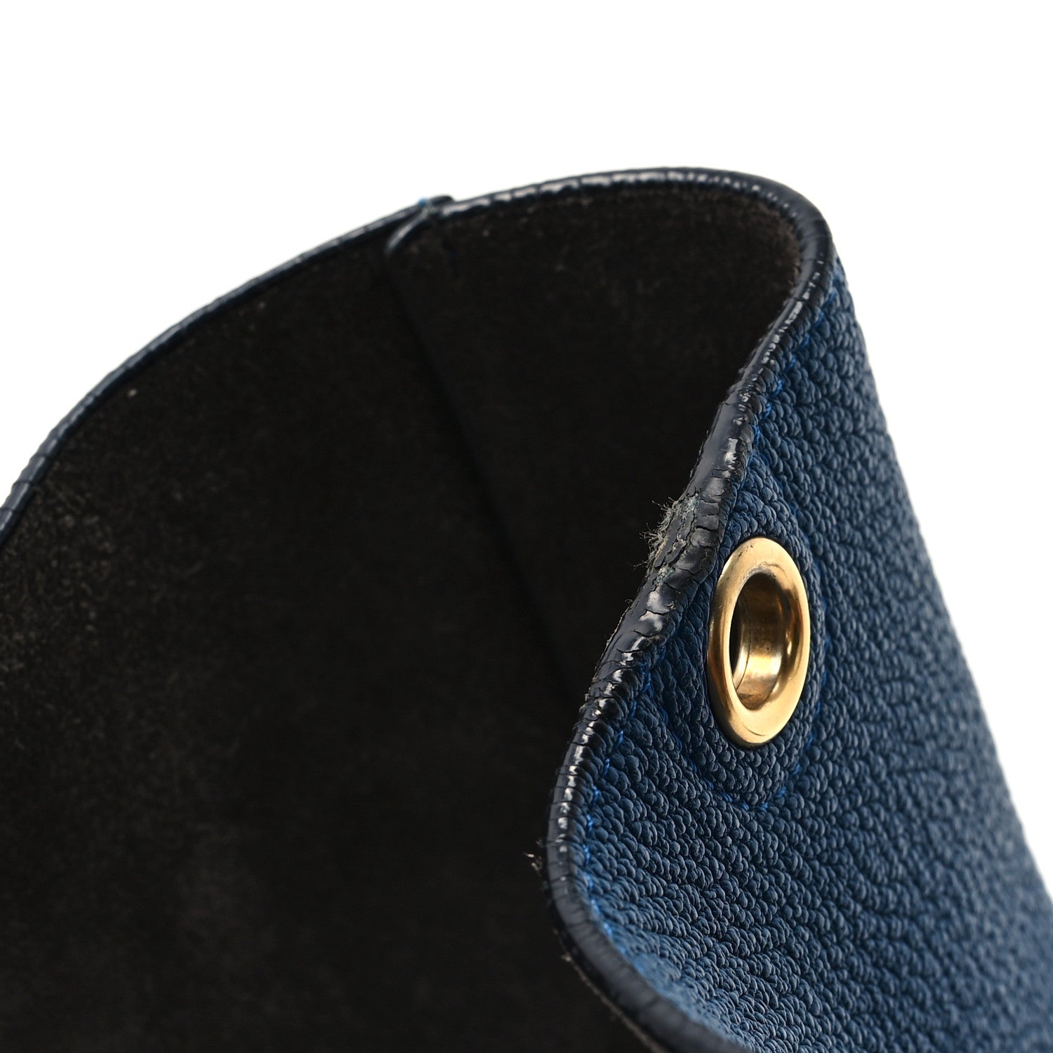 Celine Goatskin Sangle Bucket Bag Blue 11 of 11