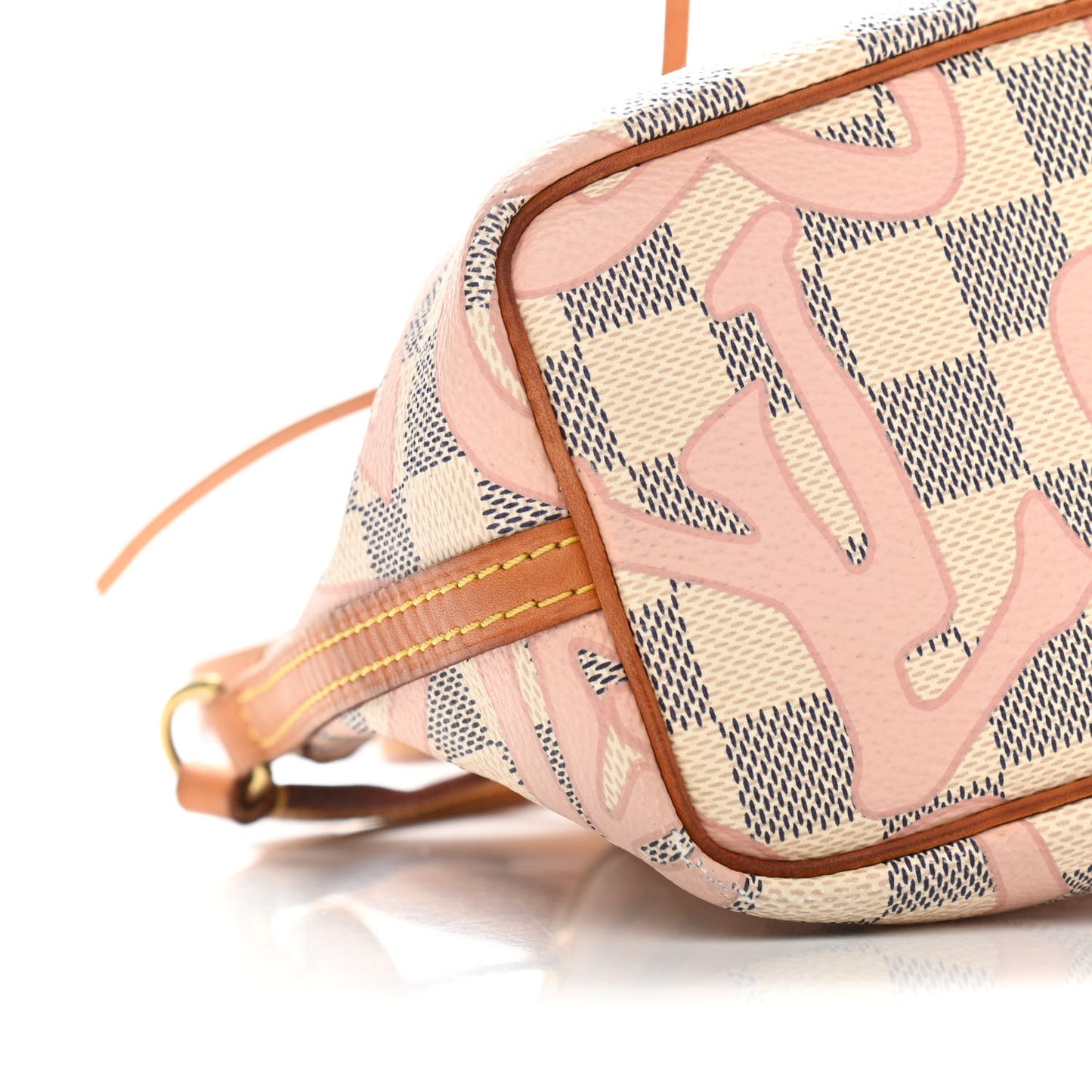 Damier Azur Tahitienne Nano Noe Rose Ballerine