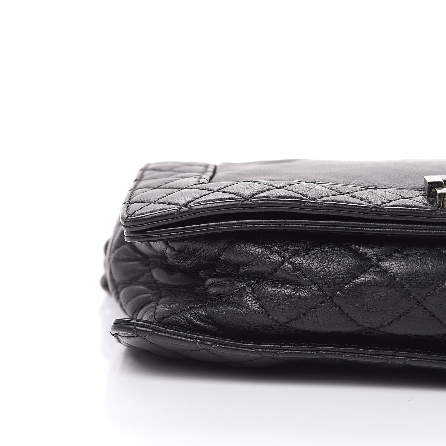 Calfskin New Medium Boy Reverso Flap Black