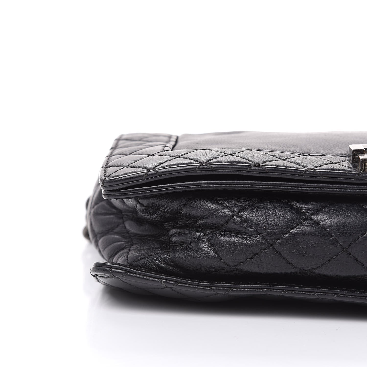 Chanel Calfskin New Medium Boy Reverso Flap Black 11 of 17