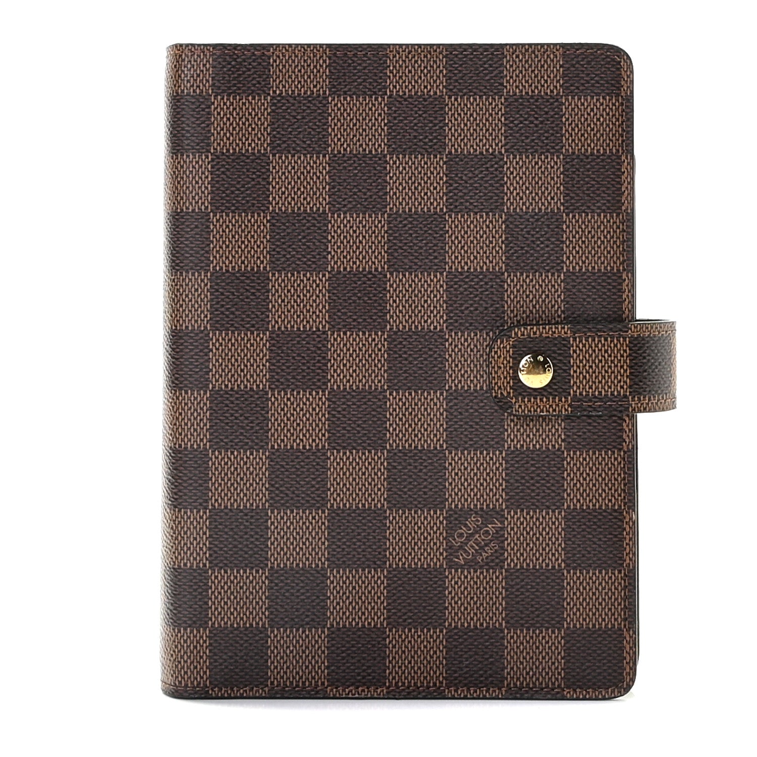 Louis Vuitton Damier Ebene Medium Ring Agenda Cover 1 of 7