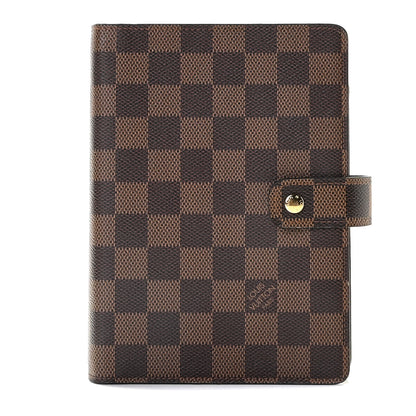 Louis Vuitton Damier Ebene Medium Ring Agenda Cover 1 of 7