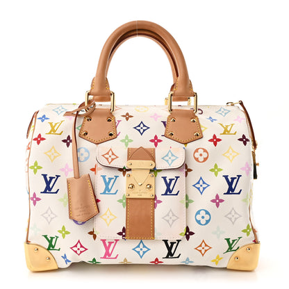 Louis Vuitton Monogram Multicolor Speedy 30 White 1 of 11