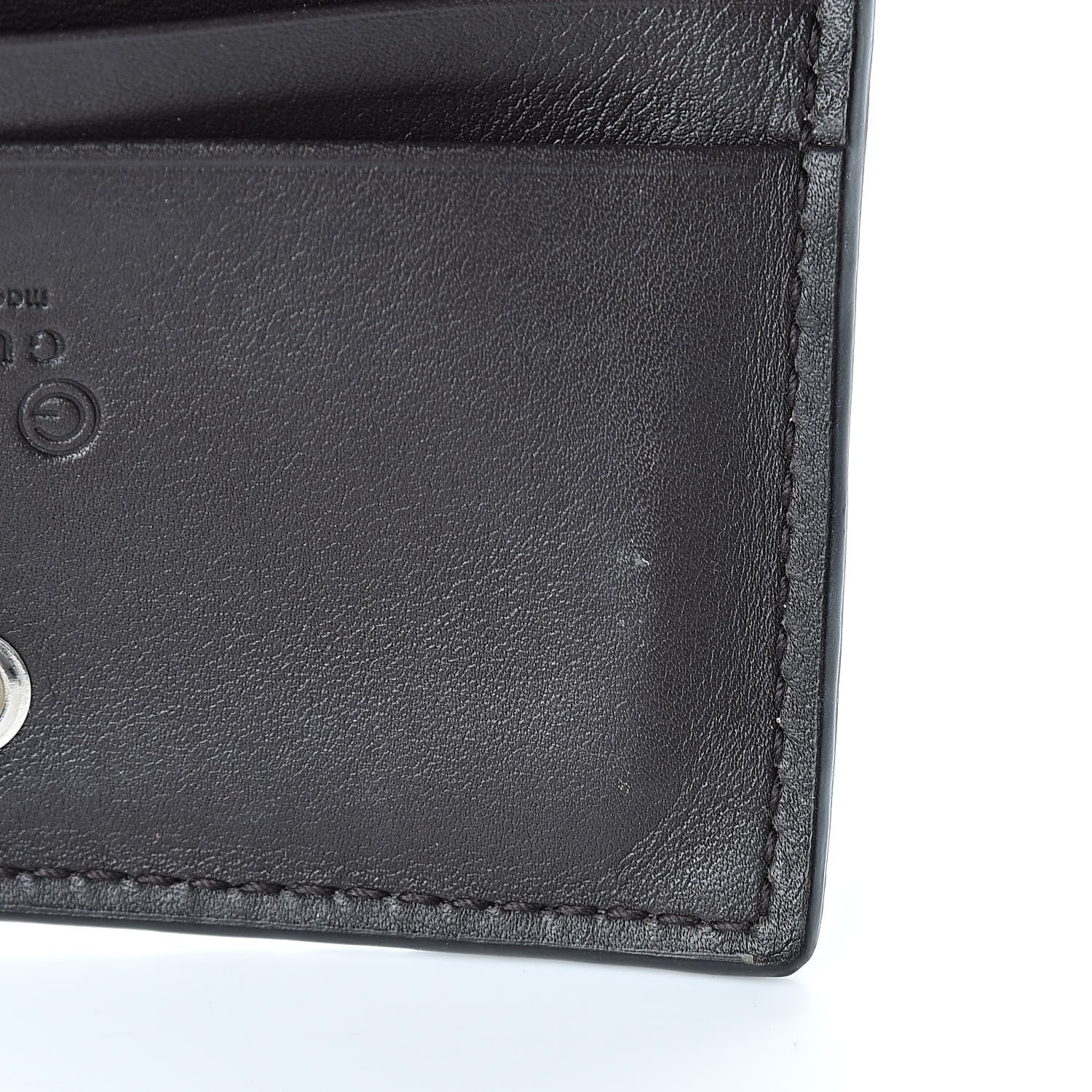 Gucci Microguccissima Card Case Wallet Black 8 of 13