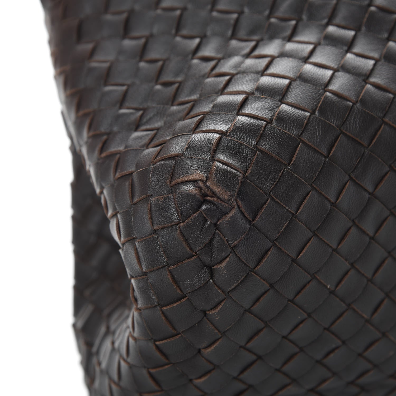 Bottega Veneta Nappa Intrecciato Large Classic Chain Strap Tote Ebano 12 of 17