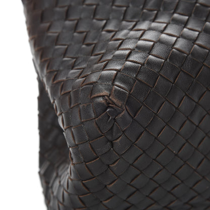 Bottega Veneta Nappa Intrecciato Large Classic Chain Strap Tote Ebano 12 of 17