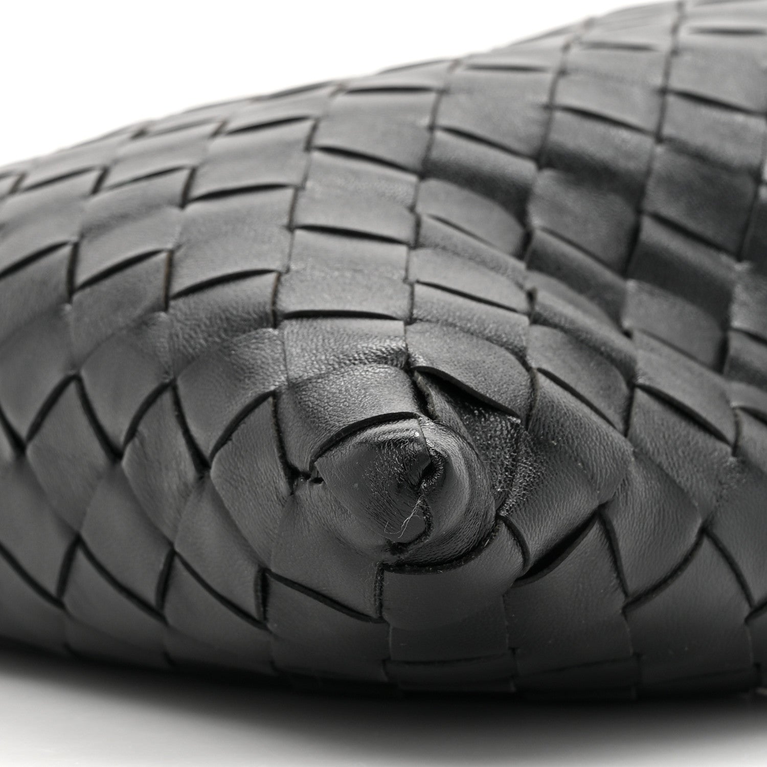 Bottega Veneta Calfskin Intrecciato Mini Hop Black 9 of 10