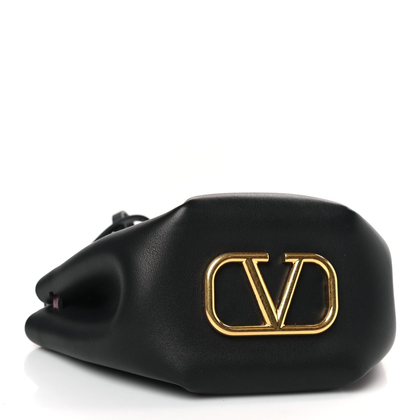 Vitello Ayers VLogo Bucket Bag Black