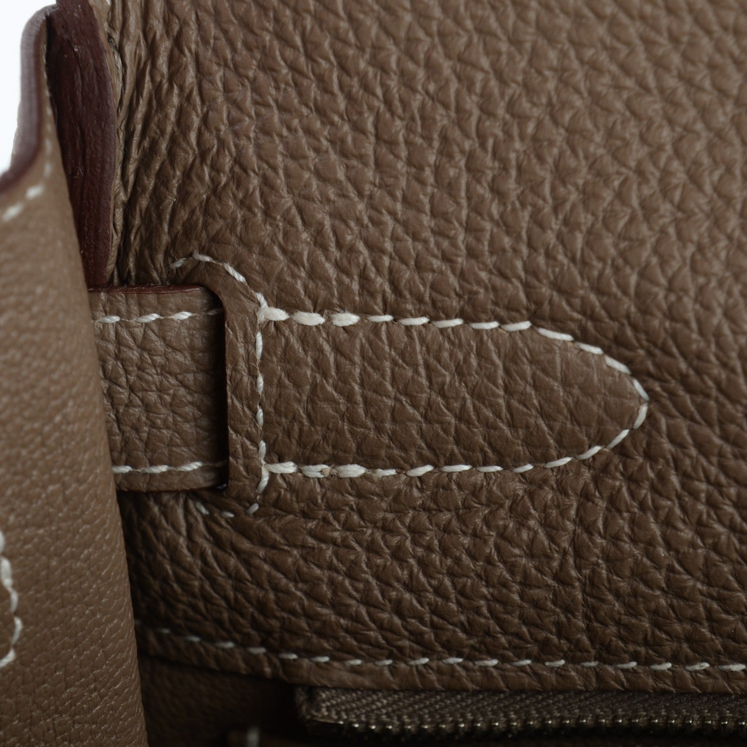 Hermes Togo Kelly Retourne 32 Etoupe 8 of 27
