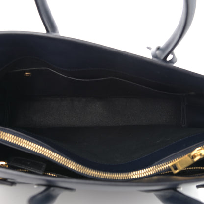 Saint Laurent Calfskin Small Sac De Jour Navy 5 of 17